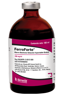 bottle of ferroforte