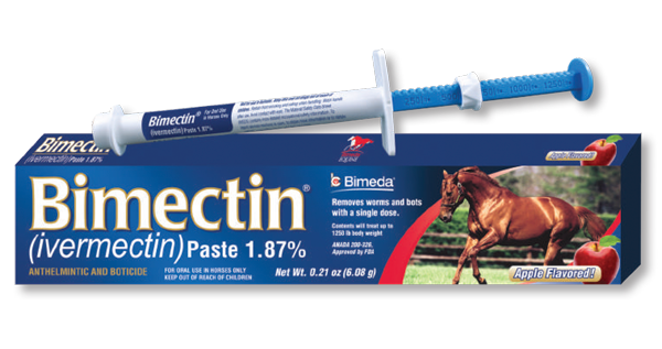 product shot bimectin equine